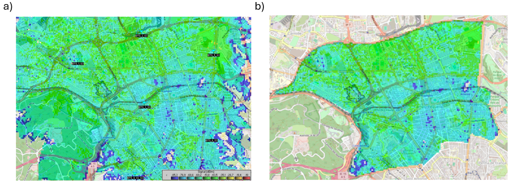 Smart Street Lighting Coverage Map