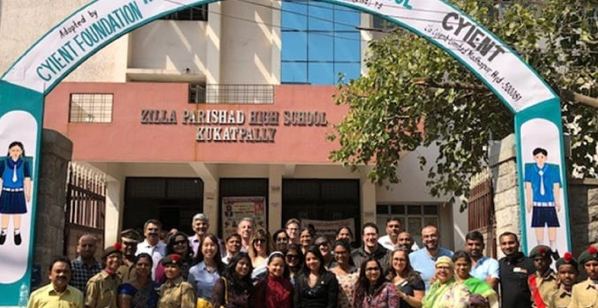 Cyient-adopted School