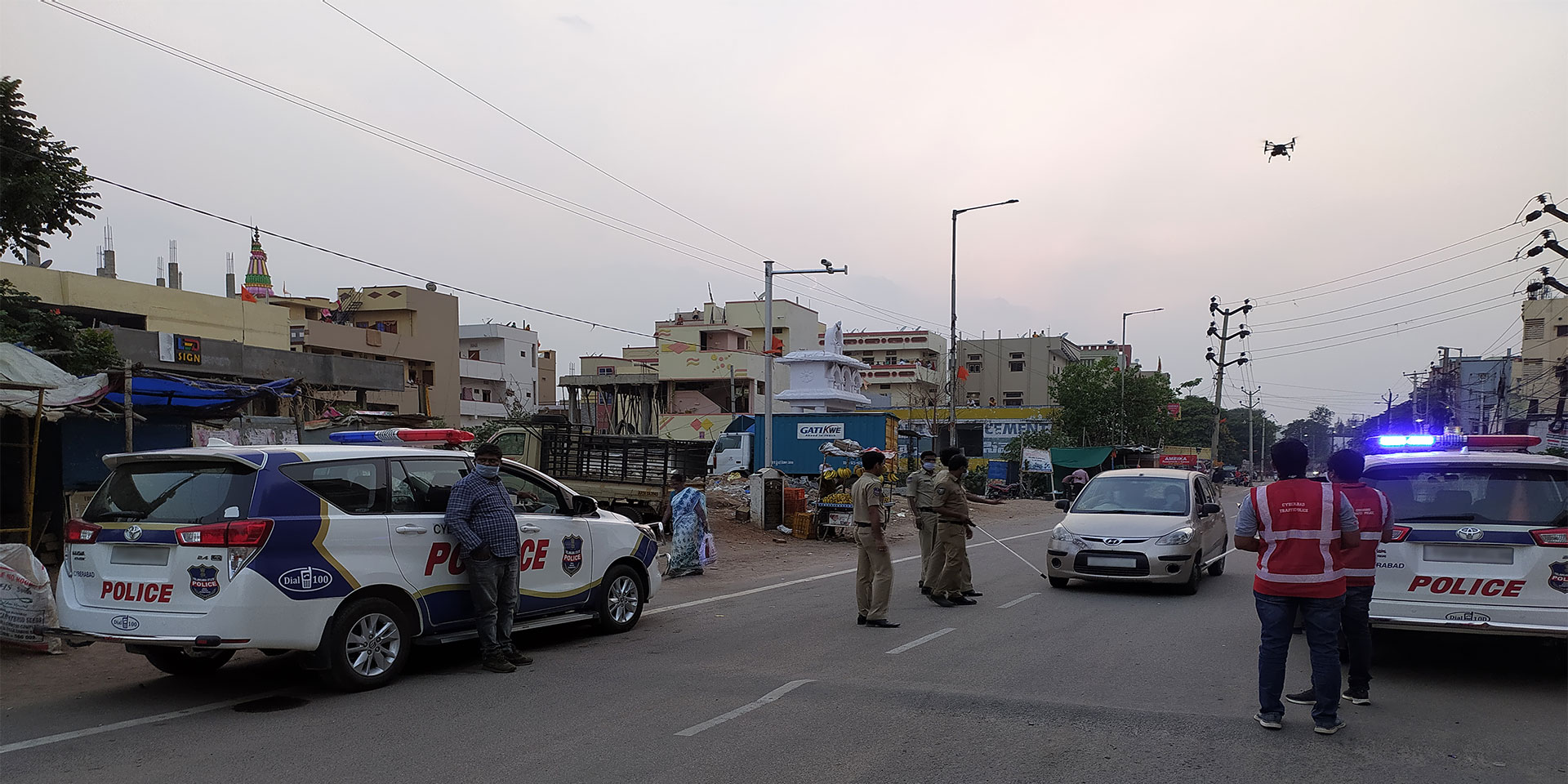 Cyient Provides Drone-Based Surveillance Technology to Support Telangana State Police in Implementing COVID-19 Lockdown