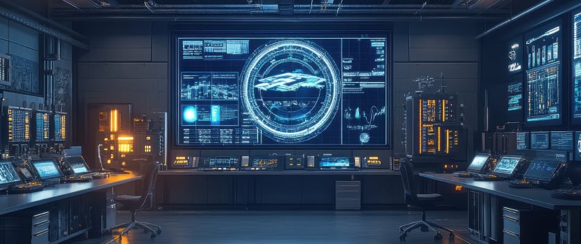 Secure network room
