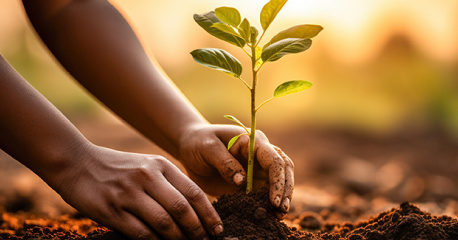 Planting a sapling 