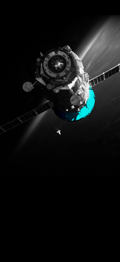 Satellite Orbiting in Space