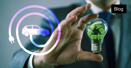 Glowing EV battery