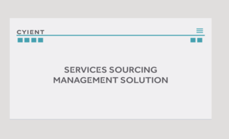 Services Sourcing Management