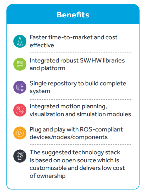 Benefits of automation through robotic technologies