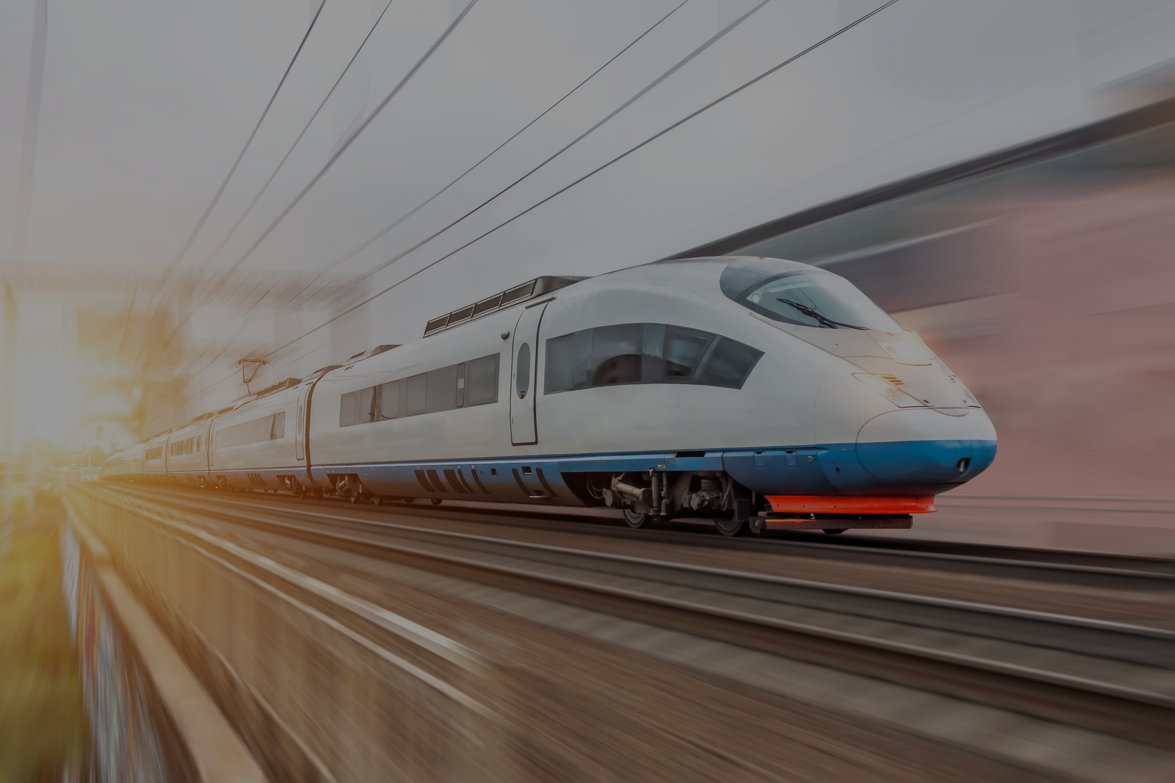 futuristic train
